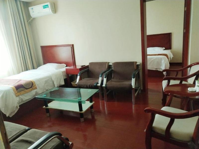 Greentree Inn Shandong Heze Mudan Road Bus Terminal Station Express Hotel Exterior photo