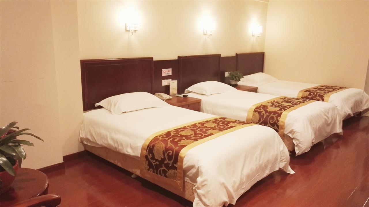 Greentree Inn Shandong Heze Mudan Road Bus Terminal Station Express Hotel Exterior photo